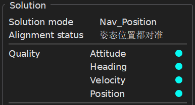 姿态航向位置初始化